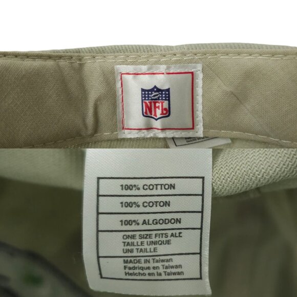 NFL Seattle Seahawks Football Adjustable Size Strapback Cap Baseball Hat Khaki - Picture 8 of 13